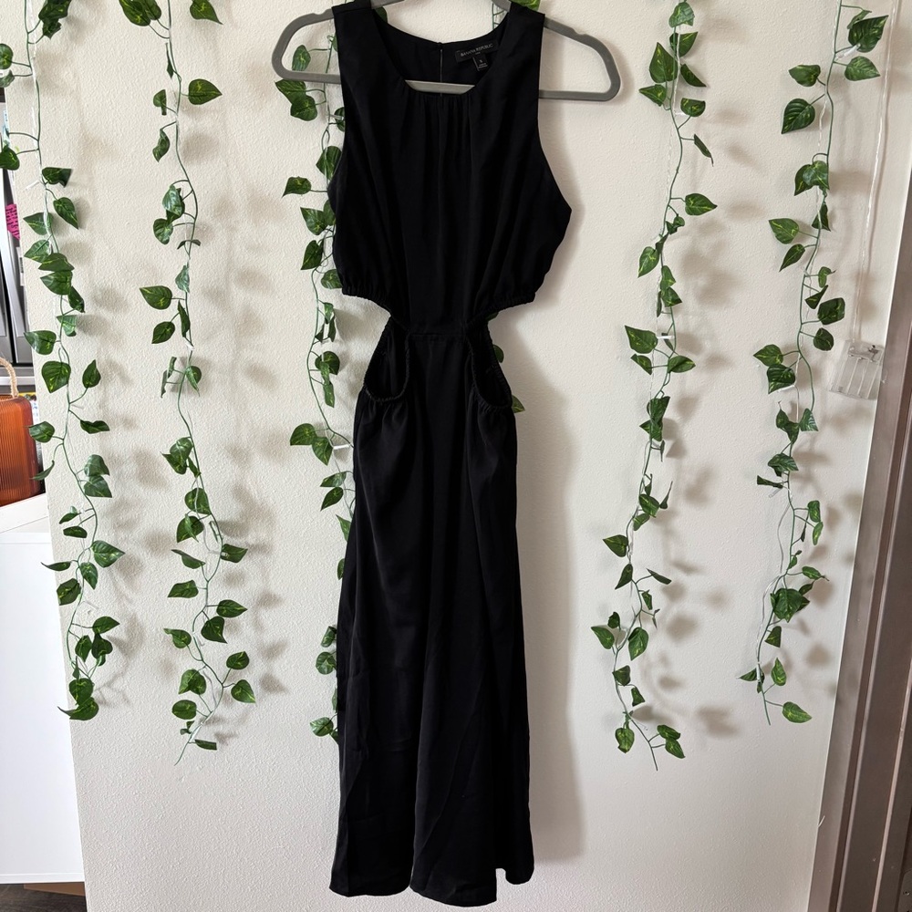 Banana Republic | Cut Out Black Dress